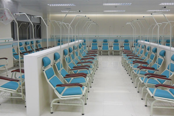 办公家具案例：长海医院输液椅